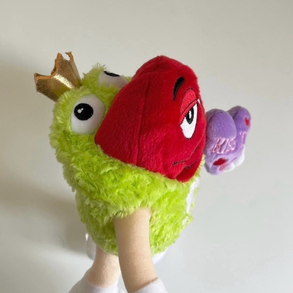 4X 2002 2004 M&M’s Mars Dracula Frog Dog Cat Halloween 9” Candy Plush Toys - Picture 6 of 12